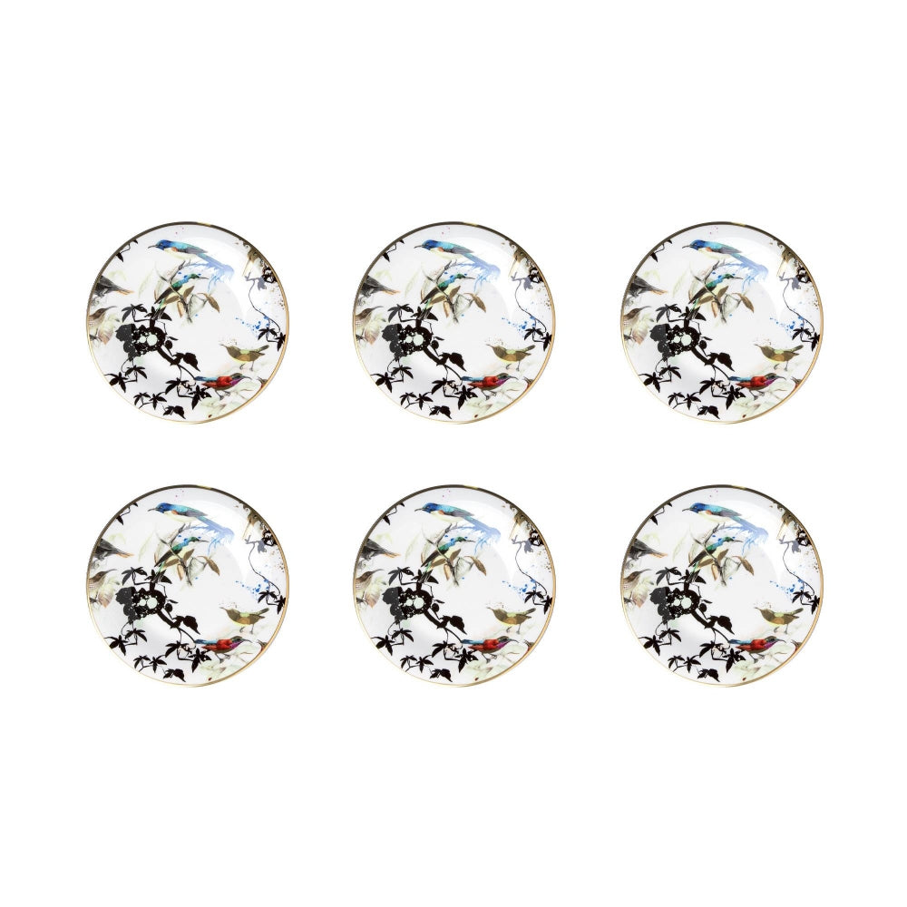 ROBERTO CAVALLI - BREAD PLATE/BREAD or BUTTER PLATE - Ø 15.5 cm - SET 6 PCS